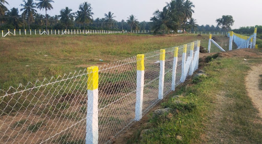 fencing in Vaniyambadi, steel fencing in Vaniyambadi, fencing compound wall in Vaniyambadi