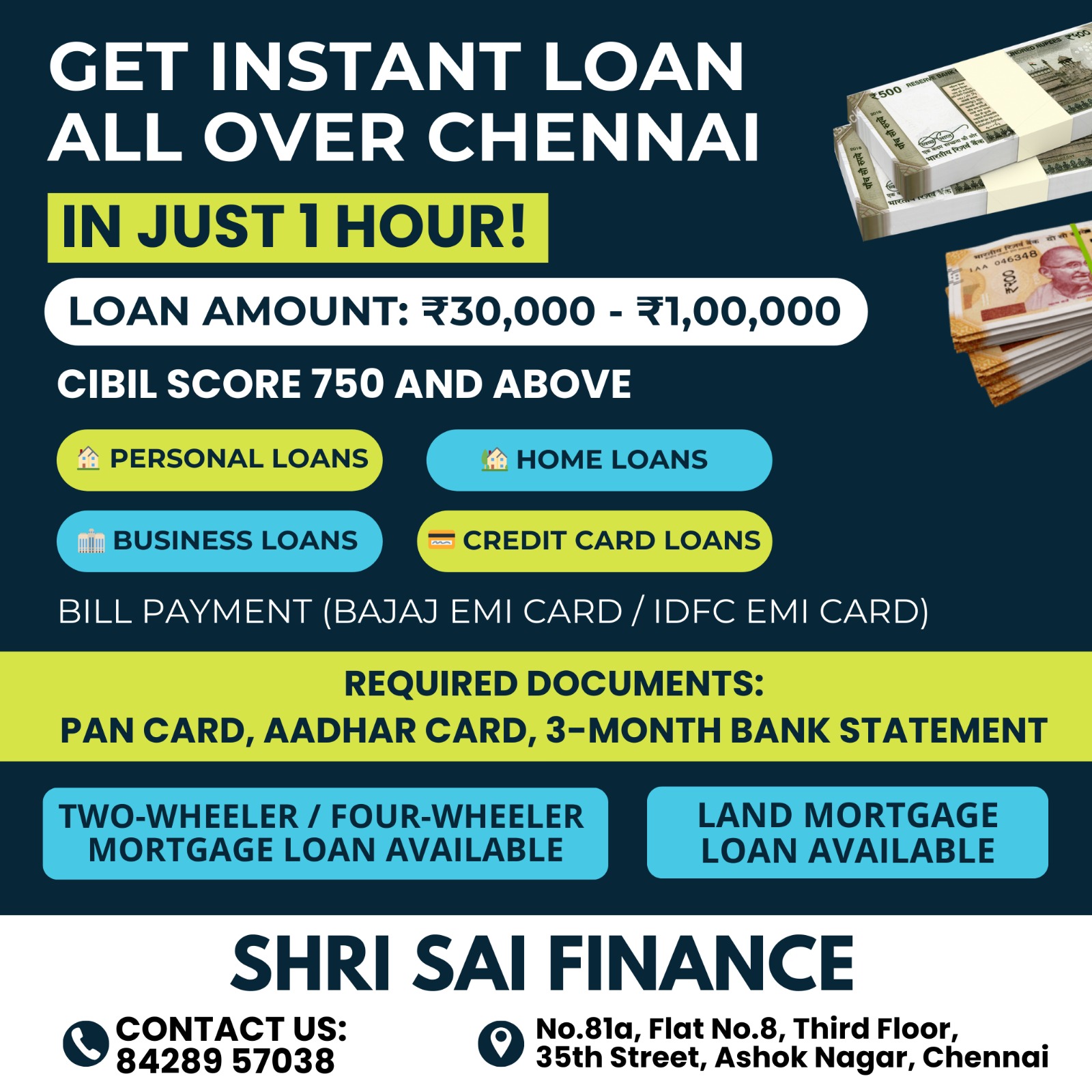 financial service in Chennai